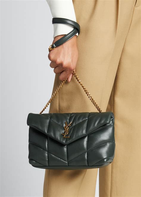 toy YSL puffer crossbody bag